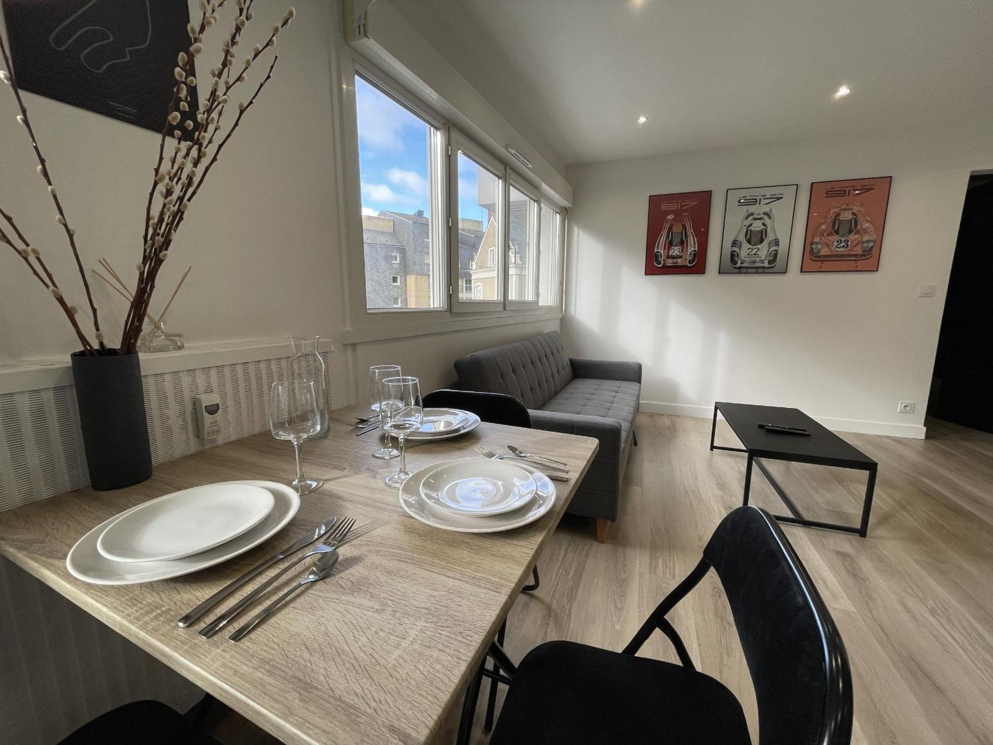 Апартаменты Le Scuderia - Centre - 3 Pers - Reve Au Mans Ле-Ман Экстерьер фото