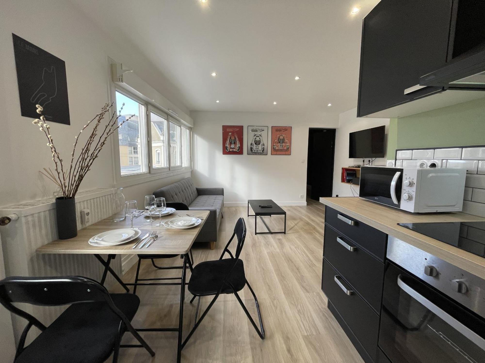 Апартаменты Le Scuderia - Centre - 3 Pers - Reve Au Mans Ле-Ман Экстерьер фото